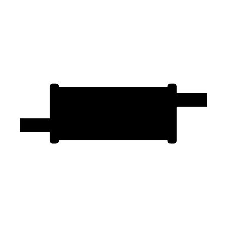 car exhaust icon illustration designのイラスト素材