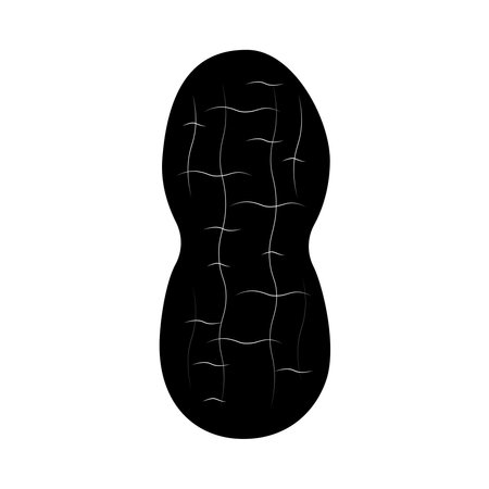 peanut icon stock illustration designのイラスト素材