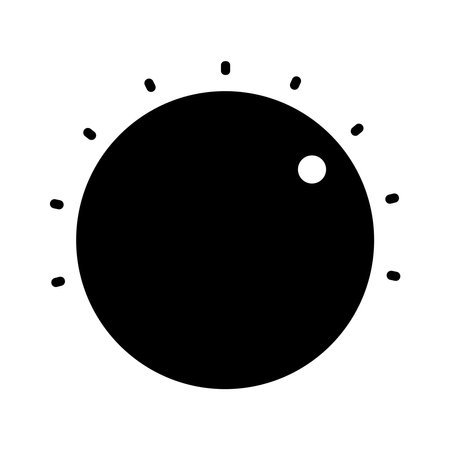 knob icon stock illustration designのイラスト素材