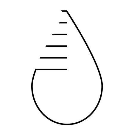 simple hydrometer logo illustration designのイラスト素材