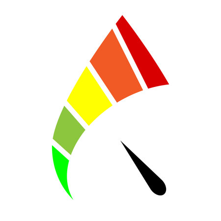 simple hydrometer logo illustration designのイラスト素材