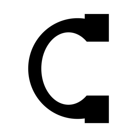 letter c logo design vektor templateのイラスト素材