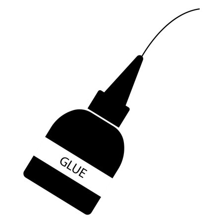 glue icon vector illustration designのイラスト素材
