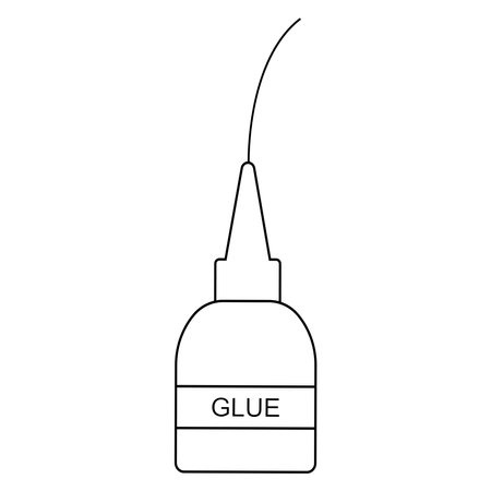 glue icon vector illustration designのイラスト素材
