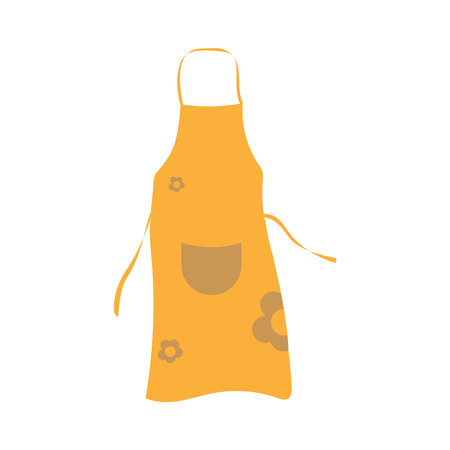 Apron vector icon illustration symbol design backgroundのイラスト素材