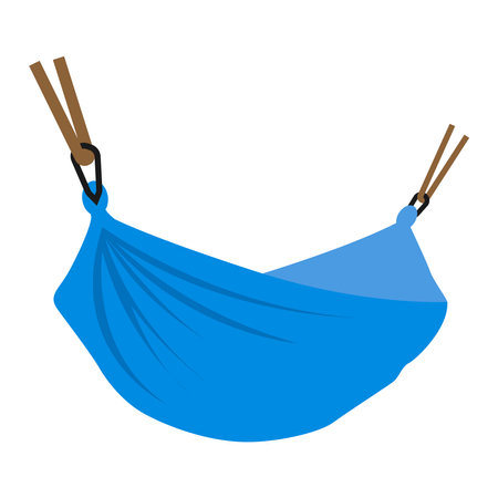 hammock icon vector illustration logo templateのイラスト素材