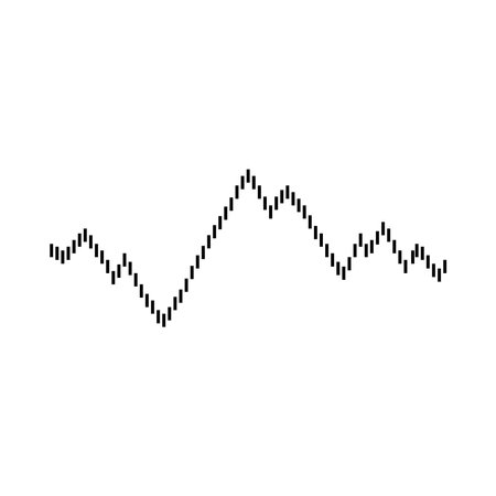 sound wave spectrum icon illustration designのイラスト素材