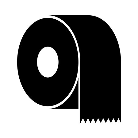 tissue roll icon illustration designのイラスト素材