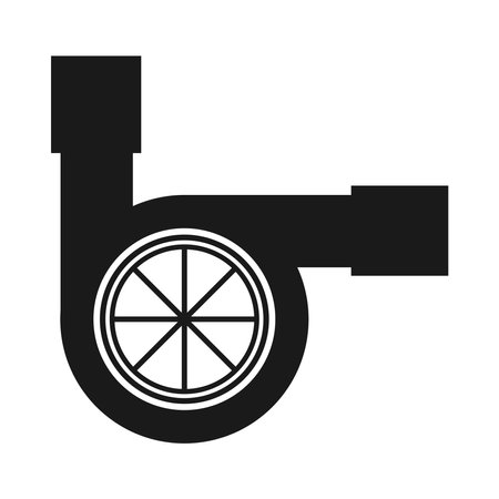 Engine turbo icon illustration designのイラスト素材