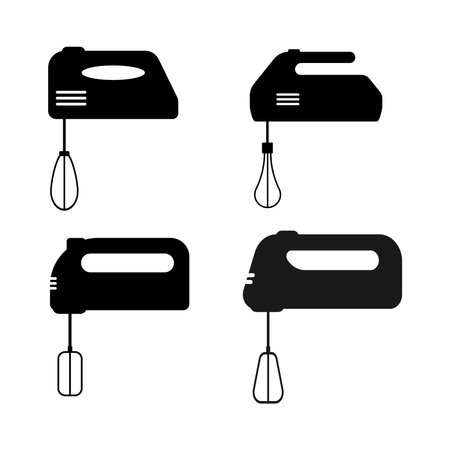 Hand mixer icon vector illustration simple design.のイラスト素材