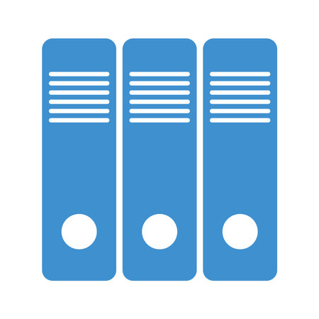 Binder icon vector illustration flat design.のイラスト素材