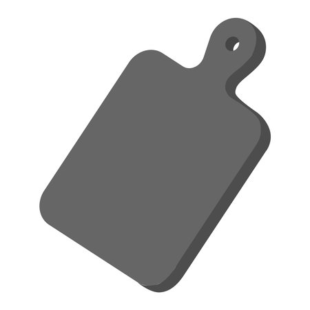 cutting board - kitchen utensils logo vector design templateのイラスト素材