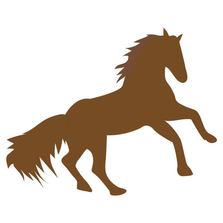 horse icon vector illustration designのイラスト素材