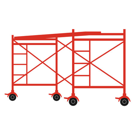 Scaffolding icon vector illustration symbol designのイラスト素材