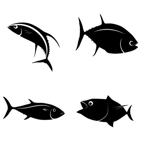 tuna fish icon vector illustration designのイラスト素材