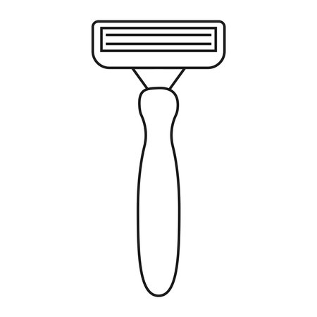 razor icon vector illustration designのイラスト素材