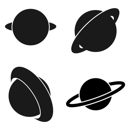 planet icon vector illustration designのイラスト素材
