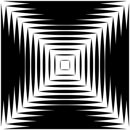 Hypnotic, geometric, repeated pattern vector illustration backgroundのイラスト素材