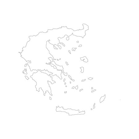 greece map icon vector illustration designのイラスト素材