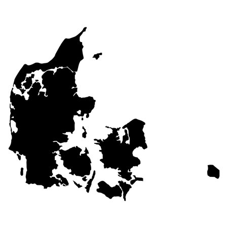 denmark map icon background vector illustration designのイラスト素材