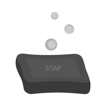 bar soap icon vector illustration symbol designのイラスト素材