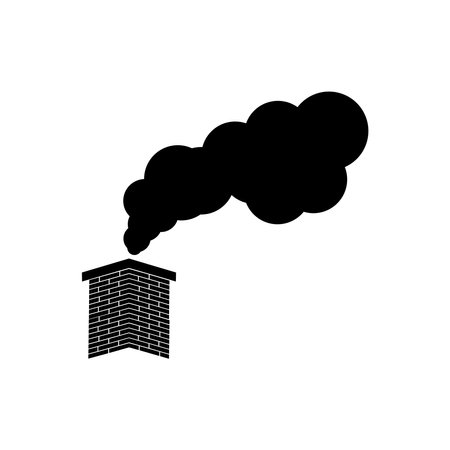 chimney icon vector illustration symbol designのイラスト素材