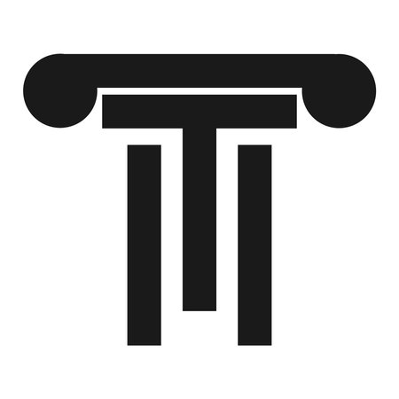 column Logo vector symbol template designのイラスト素材