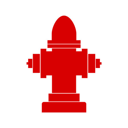 fire hydrant icon vector illustration designのイラスト素材