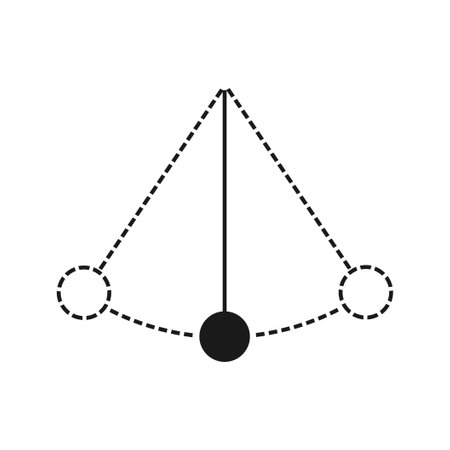 pendulum icon vector illustration designのイラスト素材