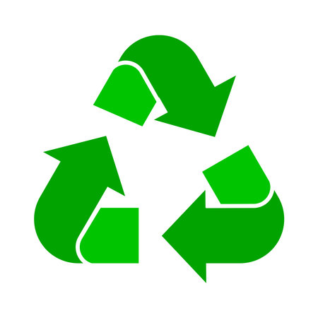 recycling icon vector illustration design