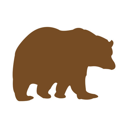 bear icon vector illustration designのイラスト素材