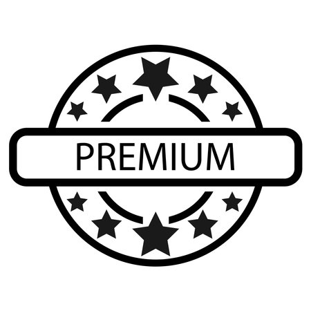 premium icon vector illustration designのイラスト素材