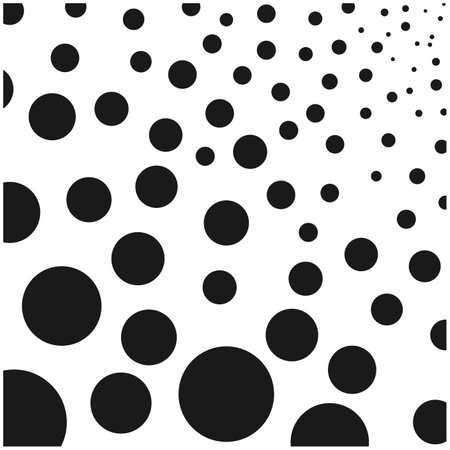 polka dot background vector illustration designのイラスト素材