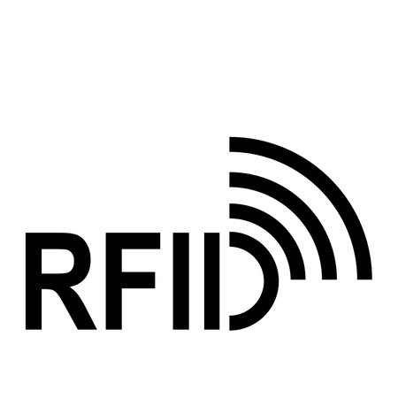 Radio Frequency Identification or RFID icon , vector illustration symbol designのイラスト素材