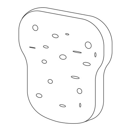 Bread icon vector illustration template designのイラスト素材
