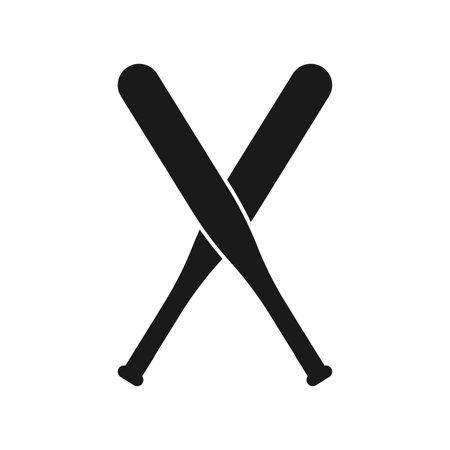 cricket bat icon vector illustration designのイラスト素材