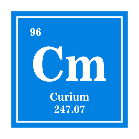 curium icon vector illustration designのイラスト素材