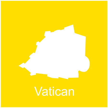 vatican map icon vector illustration designのイラスト素材