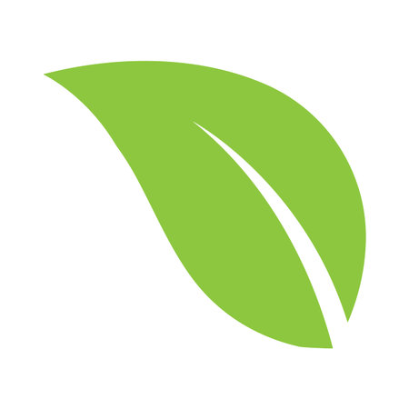 leaf logo vector illustration design