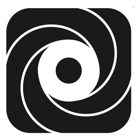 square logo icon vector illustration designのイラスト素材