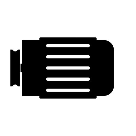 Electric icon, illustration flat designのイラスト素材