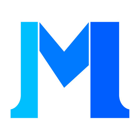 letter M logo vector illustration designのイラスト素材