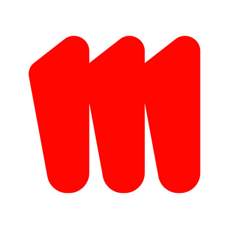 letter M logo vector illustration designのイラスト素材