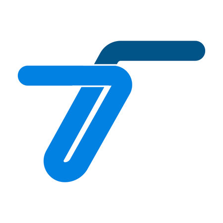 letter T logo vector illustration designのイラスト素材