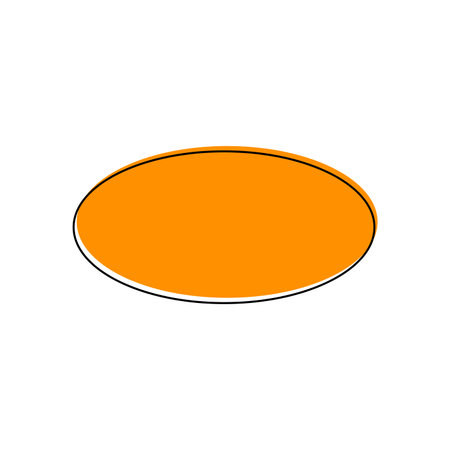 elliptical geometric icon vector illustration designのイラスト素材