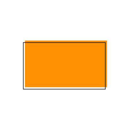 rectangular geometric icon vector illustration designのイラスト素材