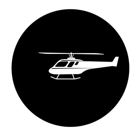 helicopter icon vector illustration designのイラスト素材