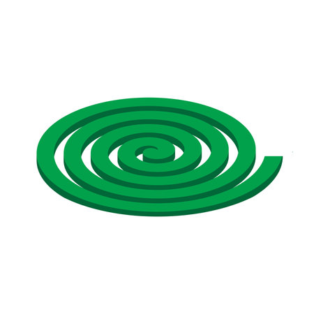 mosquito coil icon vector illustration designのイラスト素材