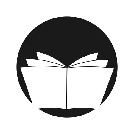 book logo vector illustration designのイラスト素材