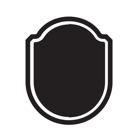 simple shield icon illustration templet designのイラスト素材